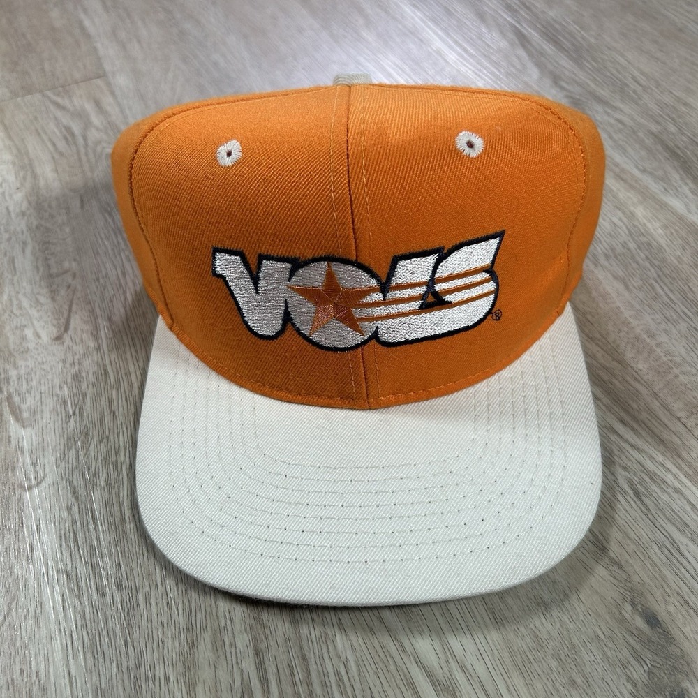 VTG Tennessee Volunteers Snapback Hat Conversion #1 Apparel Orange Wool Cap USA
